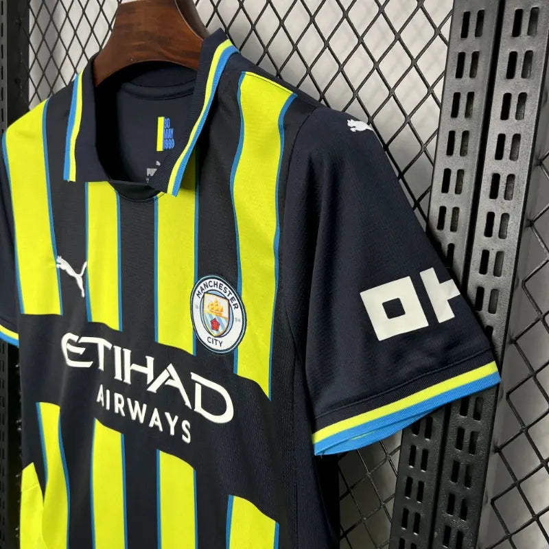 Camiseta Clásica Manchester City FC Visitante 2024-25