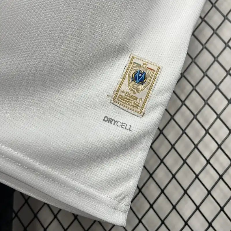 Camiseta Clásica Olympique de Marsella 125 Aniversario Blanca 2024-25