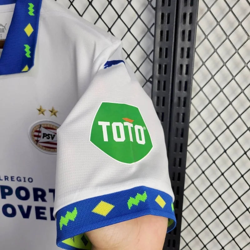 Camiseta Clásica PSV Eindhoven Visitante (3ª) 2024-25