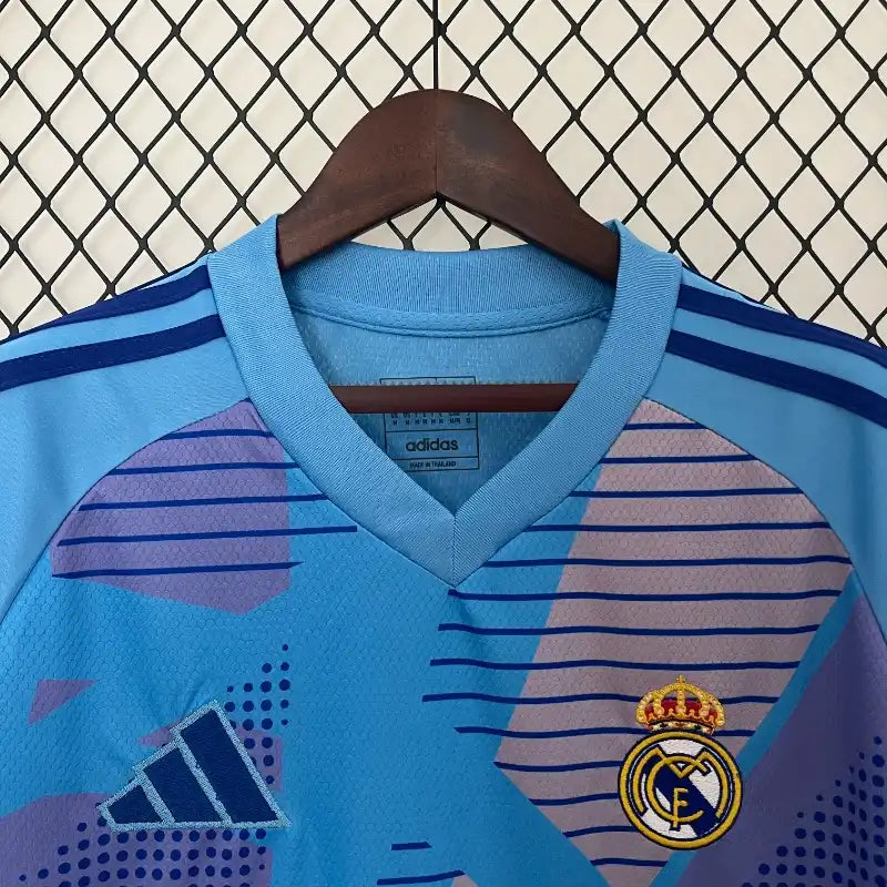 Real Madrid Classic Goalkeeper Shirt Blue 2024-25