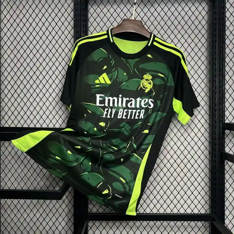 Camiseta Real Madrid Edición Especial Negra y Verde 2024-25