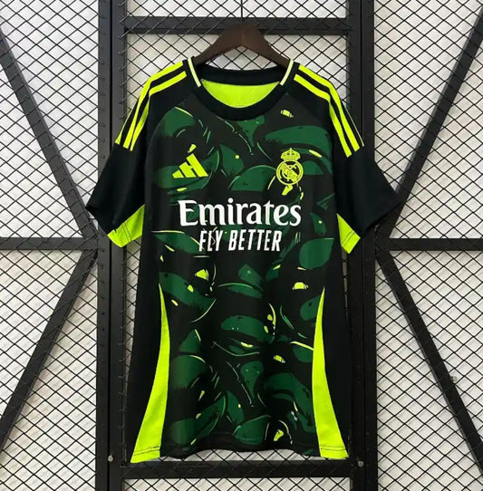 Camiseta Real Madrid Edición Especial Negra y Verde 2024-25