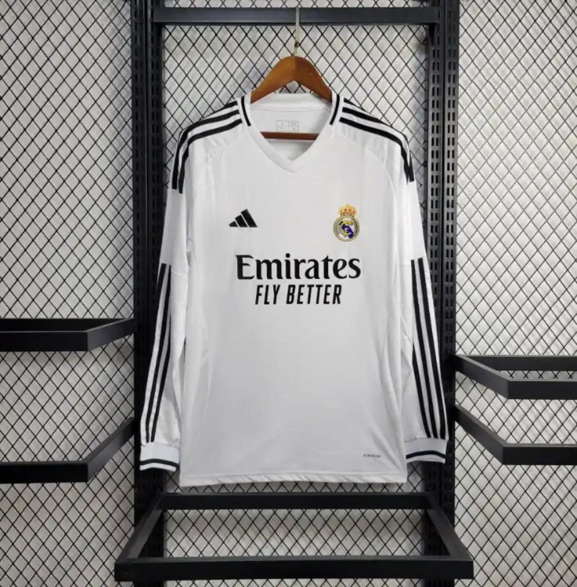 Real Madrid Classic Long Sleeve Shirt 2024-25