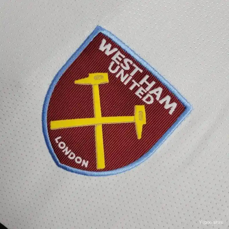 Camiseta Clásica West Ham United FC Visitante 2024-25