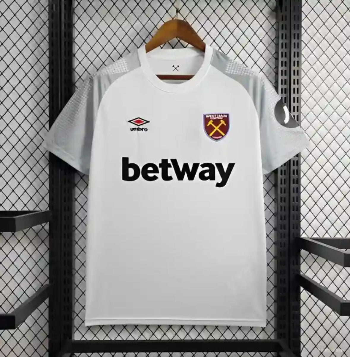 Camiseta Clásica West Ham United FC Visitante 2024-25