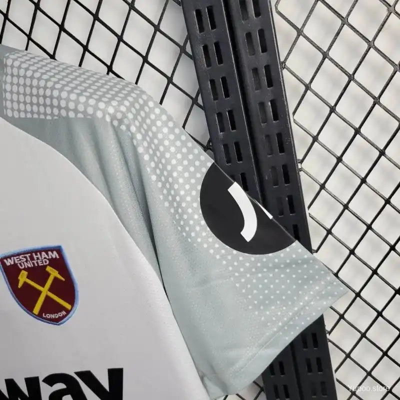 Camiseta Clásica West Ham United FC Visitante 2024-25