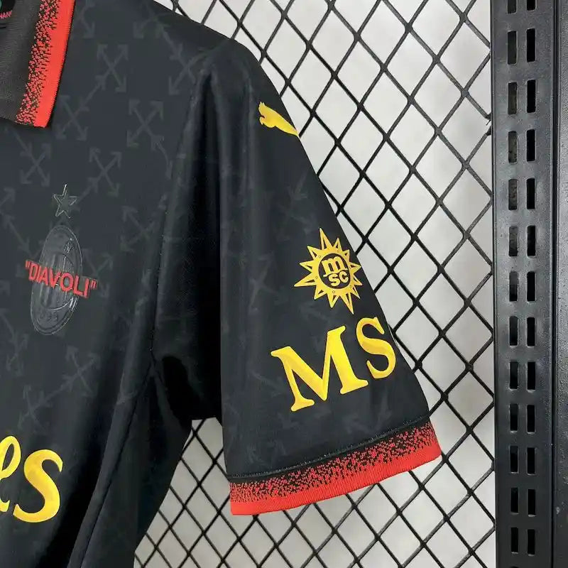 Camiseta AC Milán Edición Especial Negro y Verde 2025-26