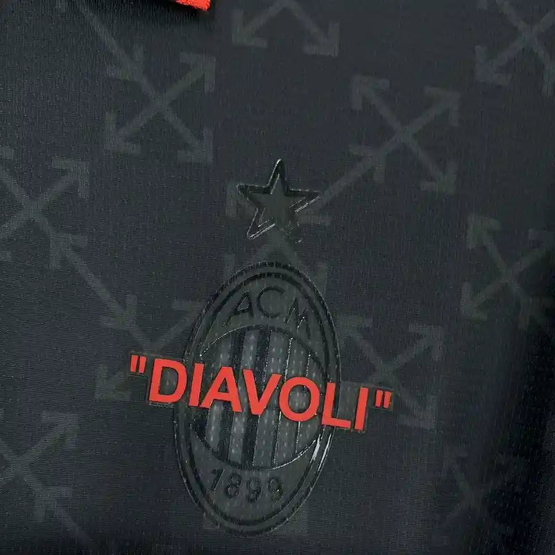Camiseta AC Milán Edición Especial Negro y Verde 2025-26