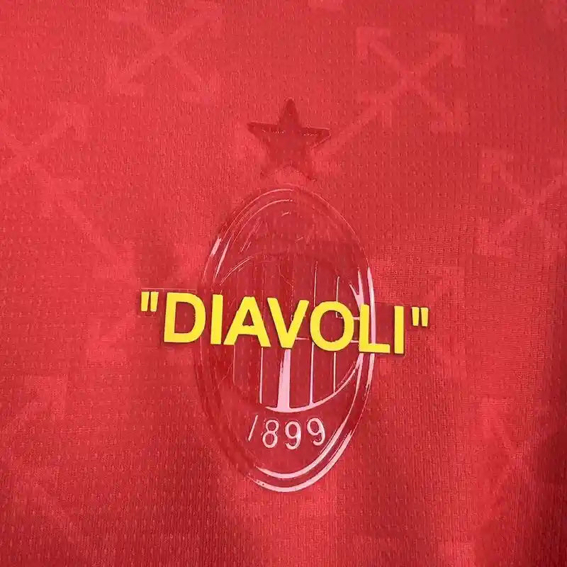 Camiseta AC Milán Edición Especial Rojo y Verde 2025-26