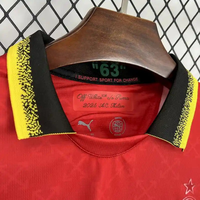 Camiseta AC Milán Edición Especial Rojo y Verde 2025-26