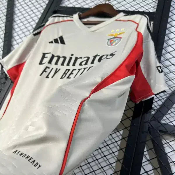 Camiseta Clásica Benfica Visitante 3ª 2025-26