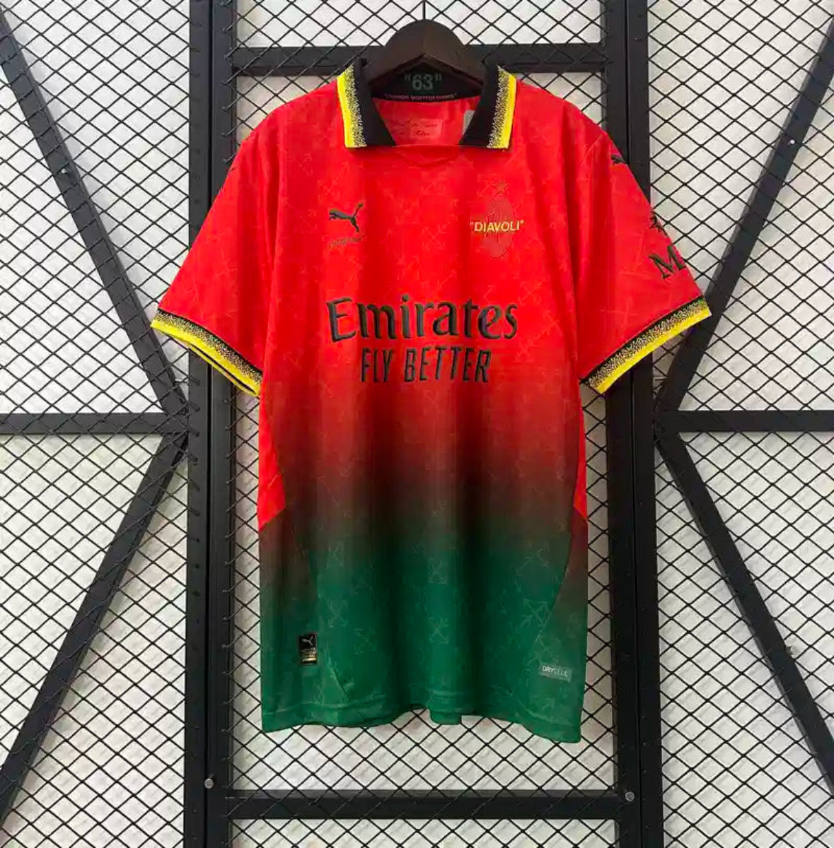 Camiseta AC Milán Edición Especial Rojo y Verde 2025-26