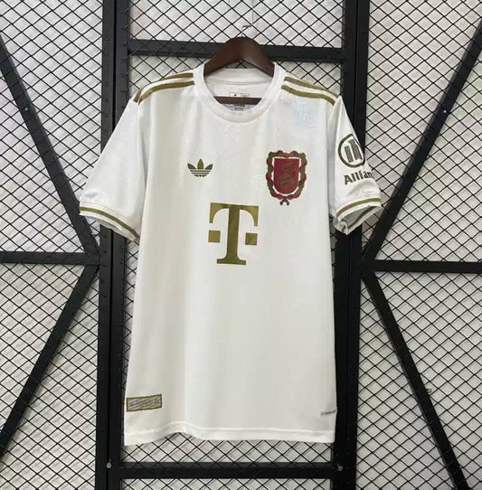 Camiseta Clásica FC Bayern Múnich 125 Aniversario Blanca 2025-26