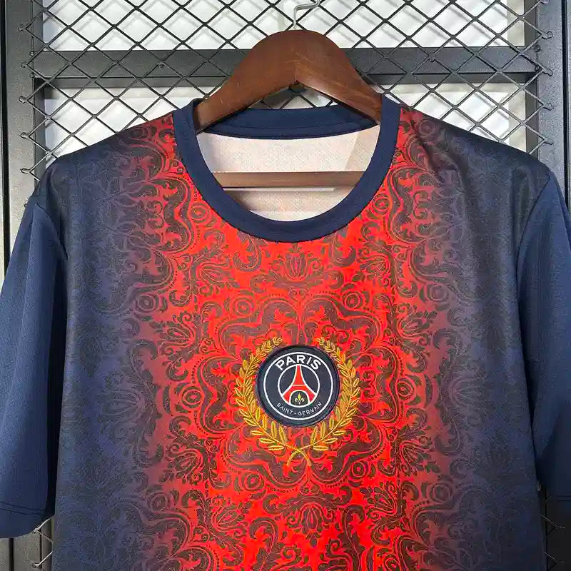 Camiseta PSG FC Edición especial Roja y Azul 2025-26