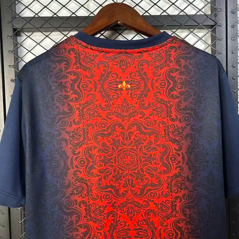 Camiseta PSG FC Edición especial Roja y Azul 2025-26