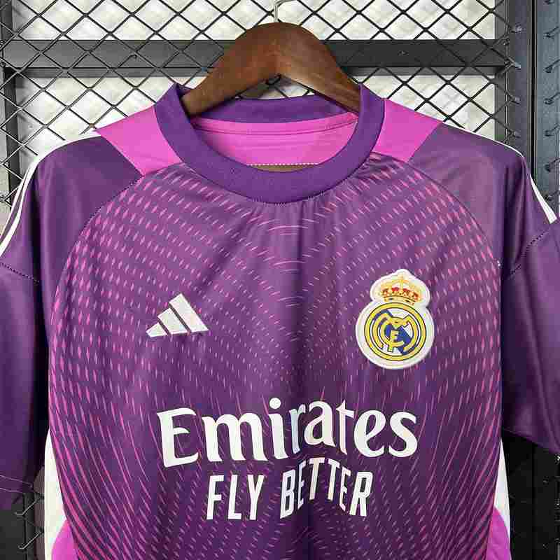 Camiseta Real Madrid Portero Morada 2025-26