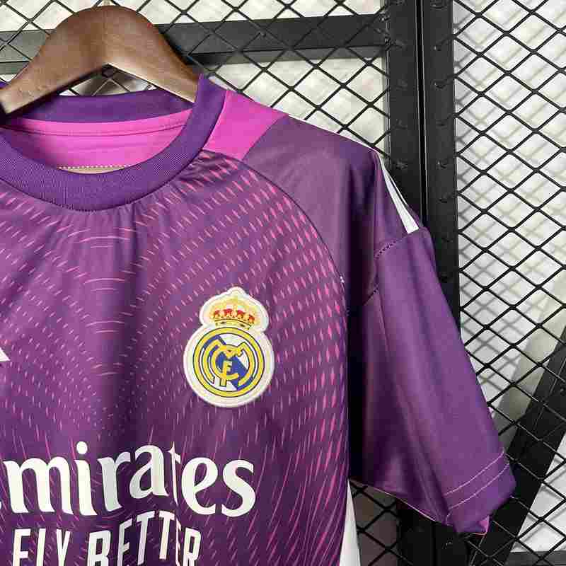 Camiseta Real Madrid Portero Morada 2025-26