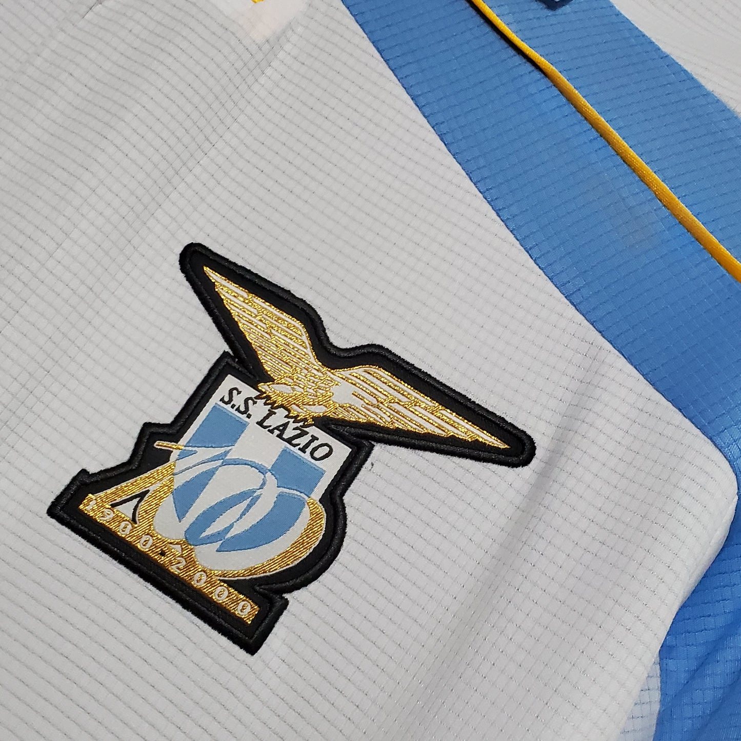 Camiseta Clásica SS Lazio Visitante 2000-01