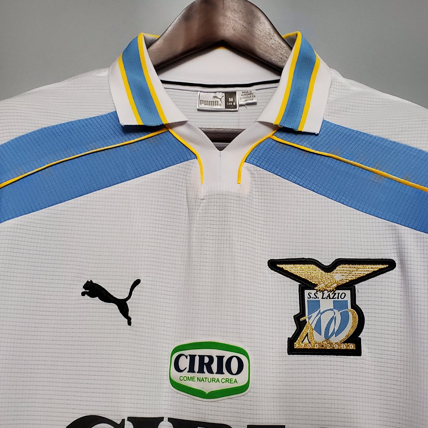 Camiseta Clásica SS Lazio Visitante 2000-01