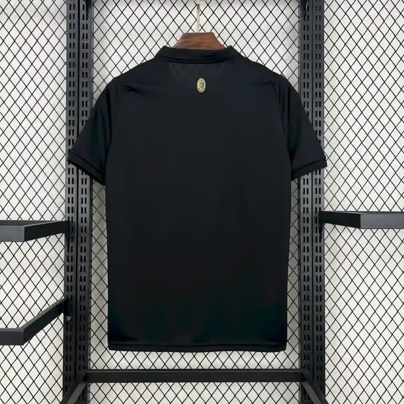 Camiseta Clásica AC Milán 125 Aniversario Portero Negra 2024-25