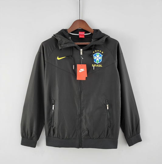 Chubasquero Selección Brasil Negro 2022