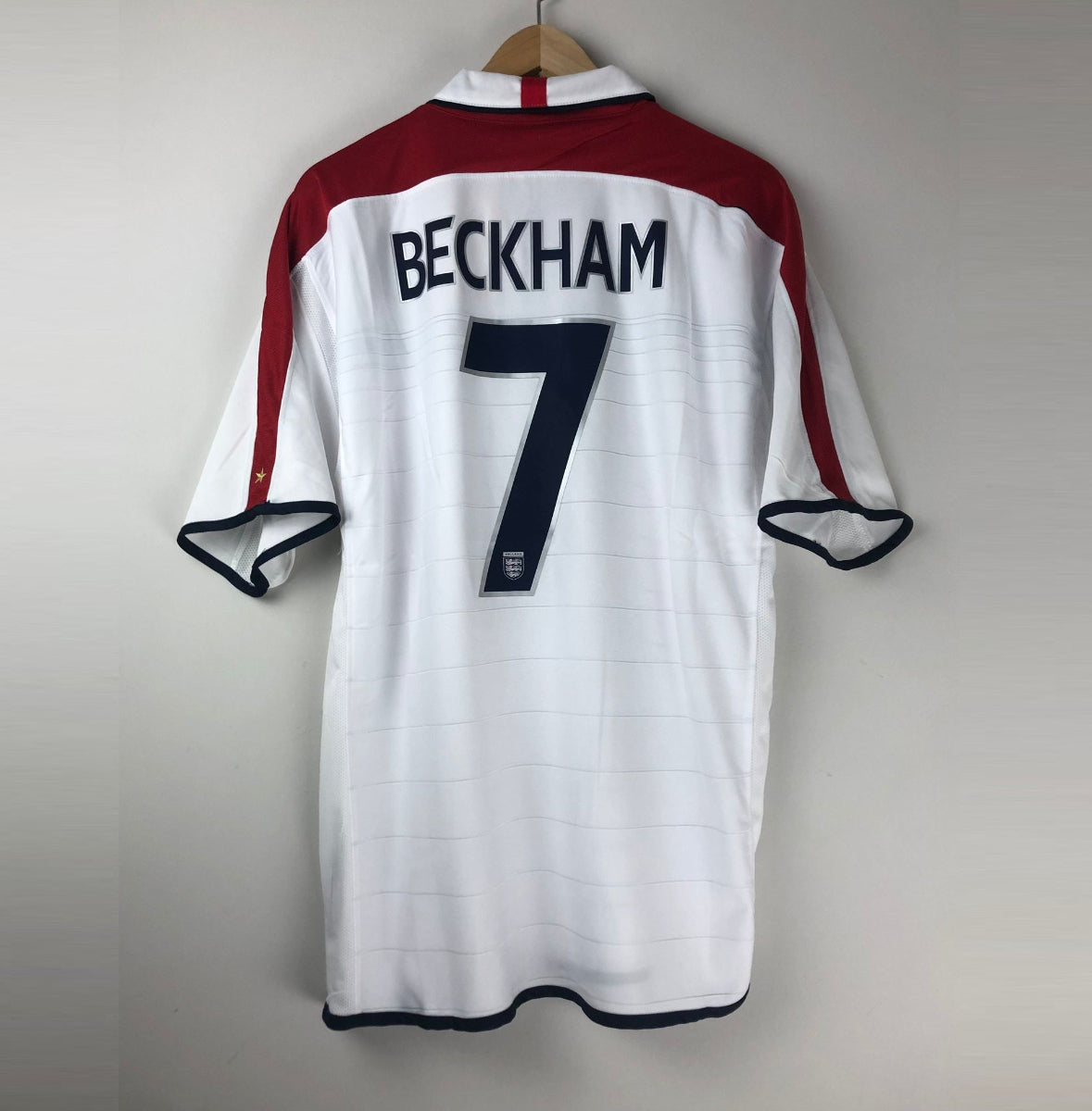Camiseta Clásica Beckham Inglaterra 2004