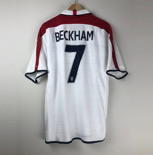 Camiseta Clásica Beckham Inglaterra 2004