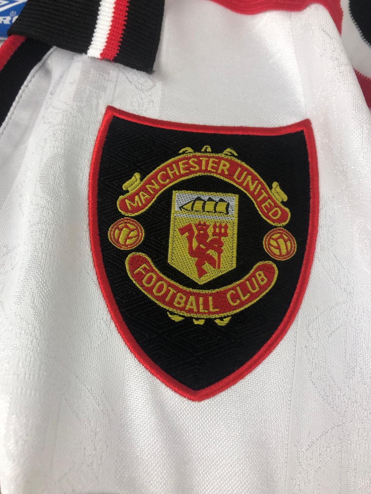 Camiseta Clásica Beckham Manchester United FC Visitante 1997-98