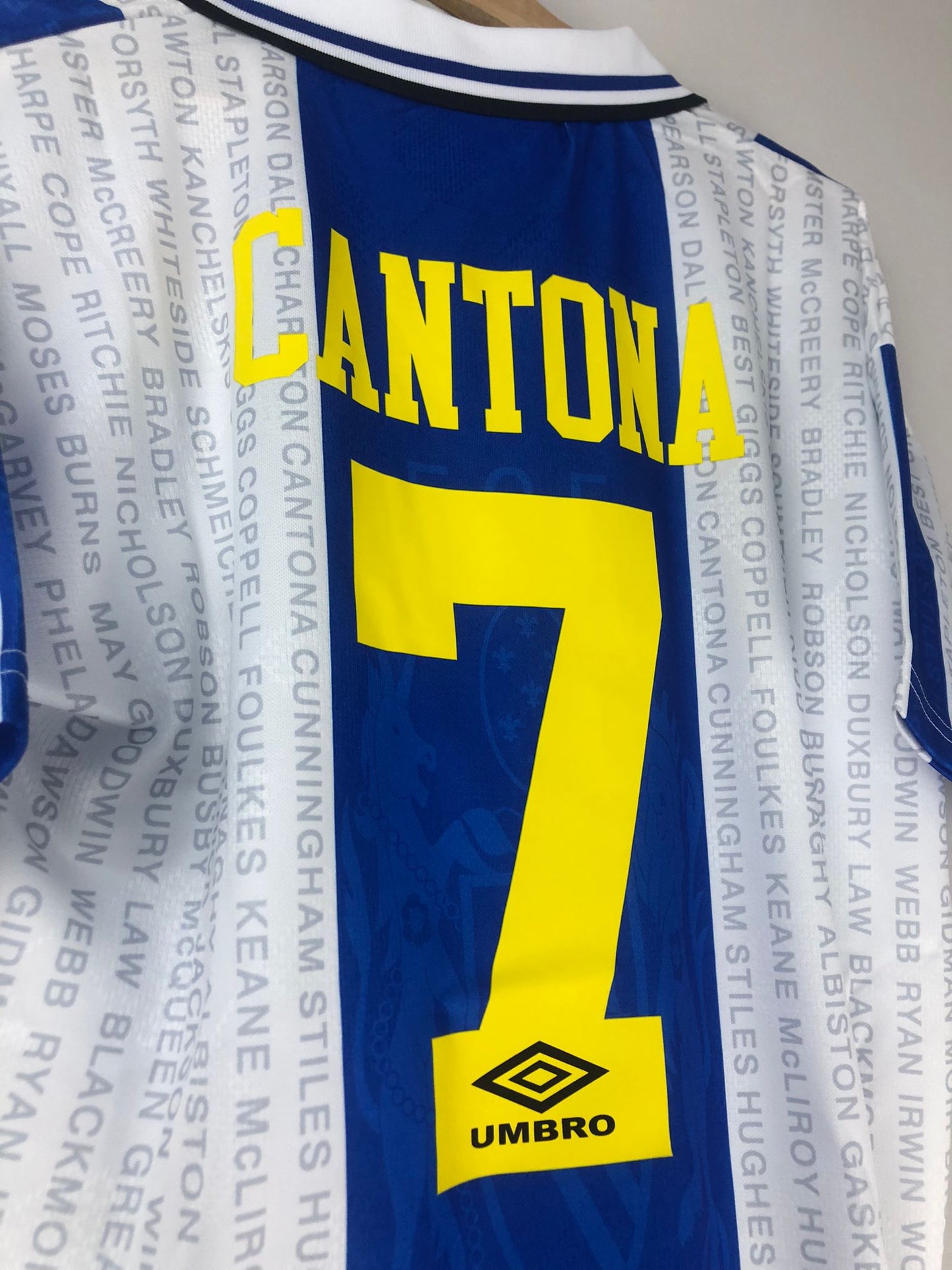 Camiseta Clásica Cantona Manchester United FC Visitante 1994-95