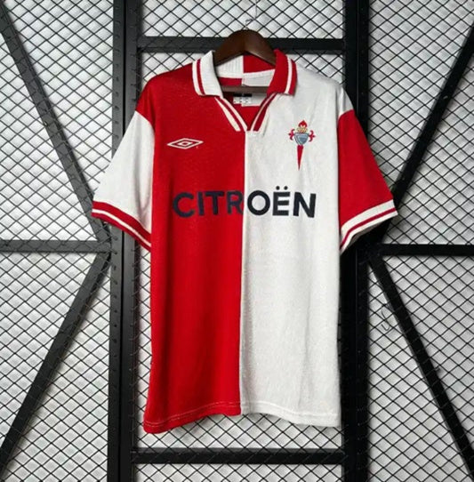 Camiseta Clásica Celta de Vigo Visitante 2001-02