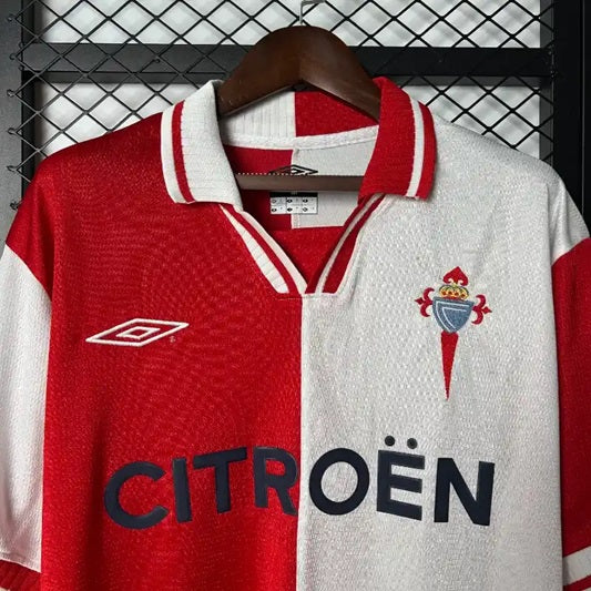 Camiseta Clásica Celta de Vigo Visitante 2001-02