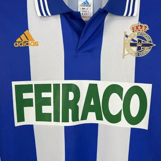 Camiseta Clásica Deportivo de La Coruña 1999-00