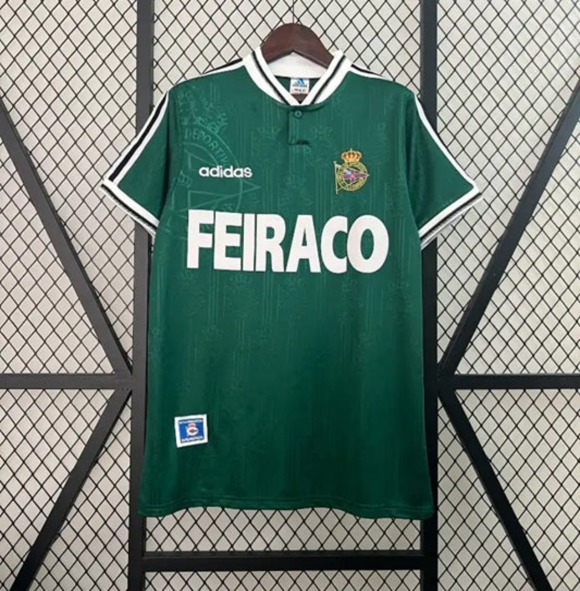 Camiseta Clásica Deportivo de La Coruña Visitante 1999-00