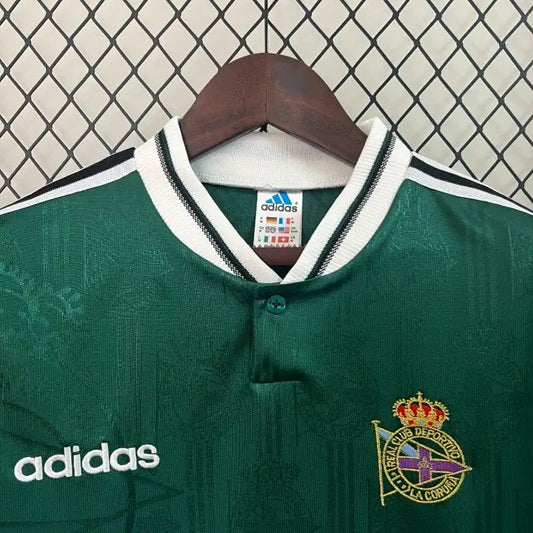 Camiseta Clásica Deportivo de La Coruña Visitante 1999-00