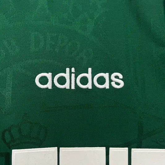 Camiseta Clásica Deportivo de La Coruña Visitante Manga Larga 1999-00
