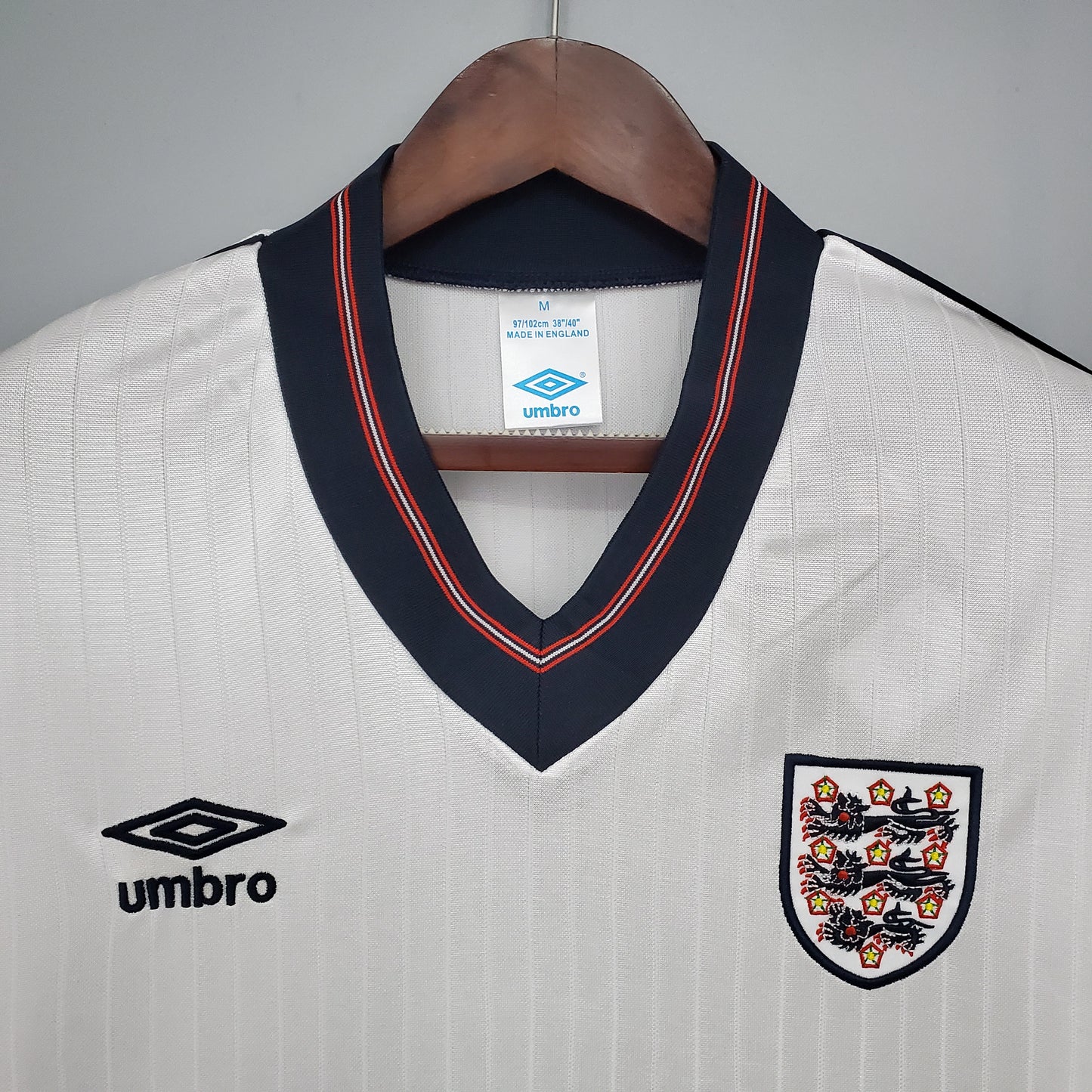 Camiseta Clásica Inglaterra 1984-87