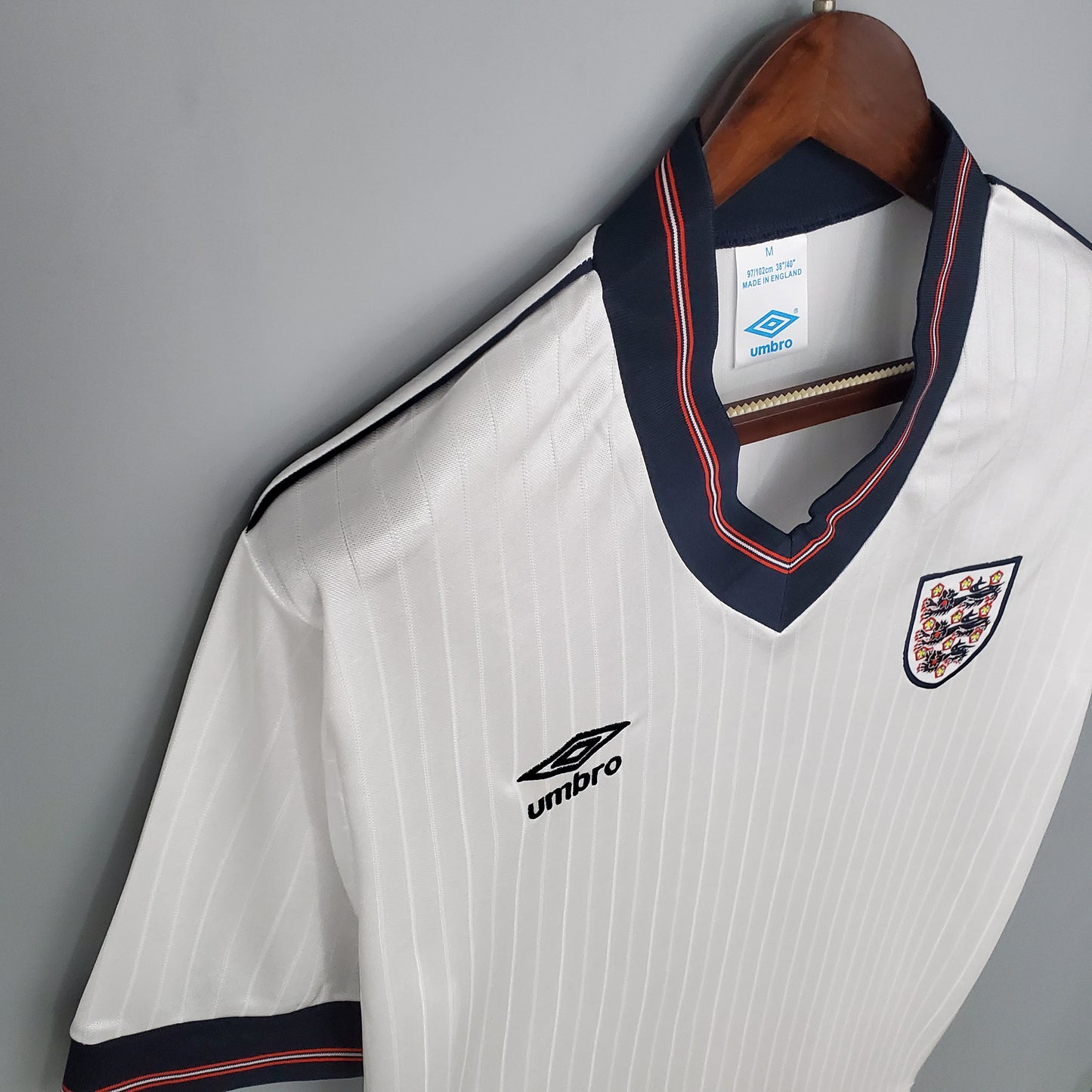 Camiseta Clásica Inglaterra 1984-87
