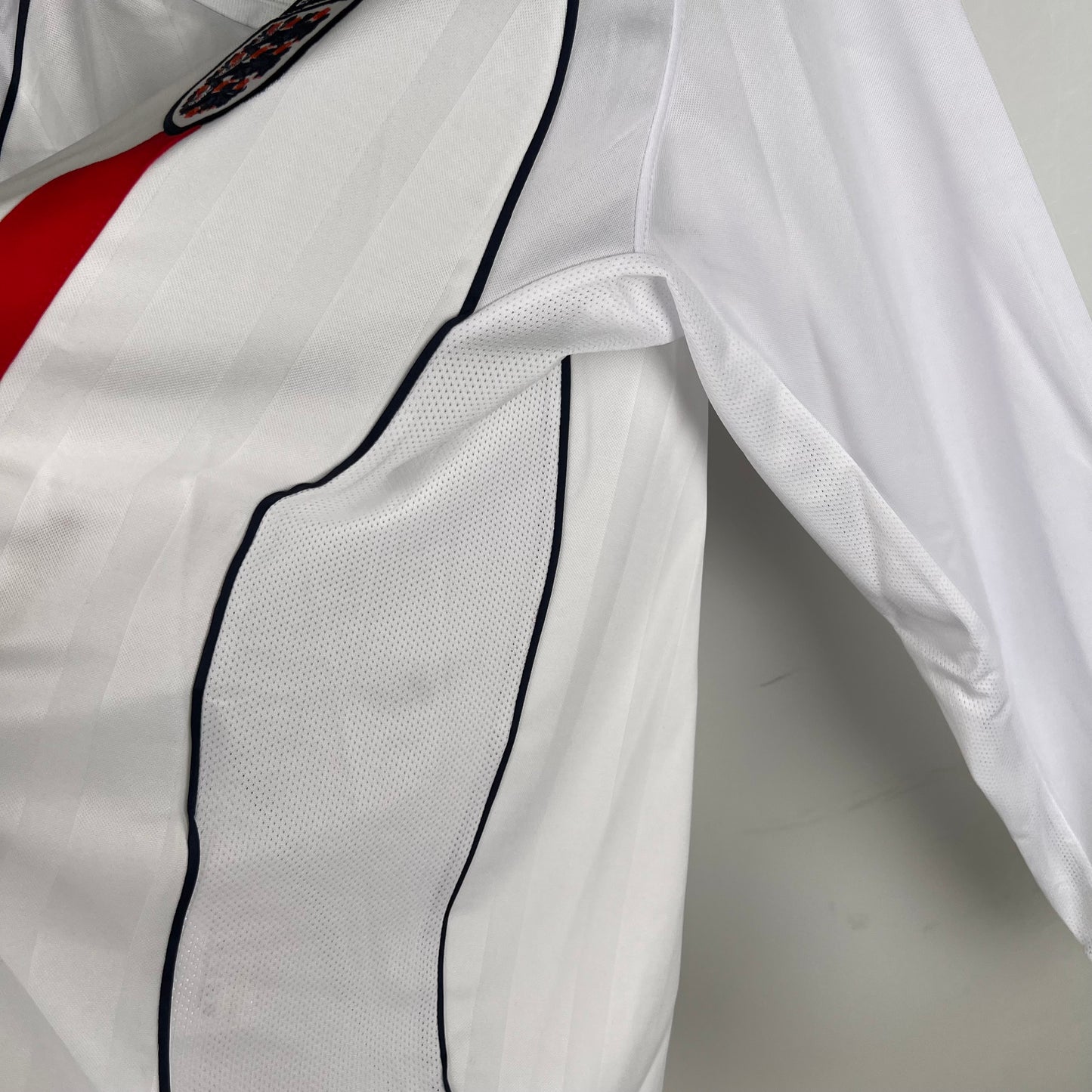 Camiseta Clásica Inglaterra Manga Larga 2002