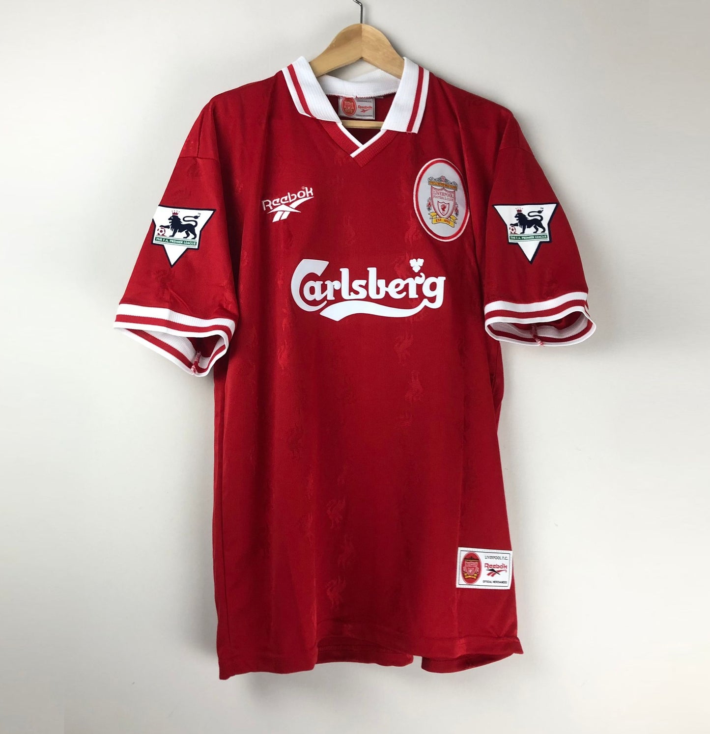 Camiseta Clásica Mc Manaman Liverpool FC 1996-97