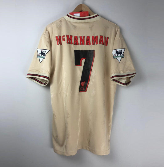 Camiseta Clásica Mc Manaman Liverpool FC Visitante 1996-97