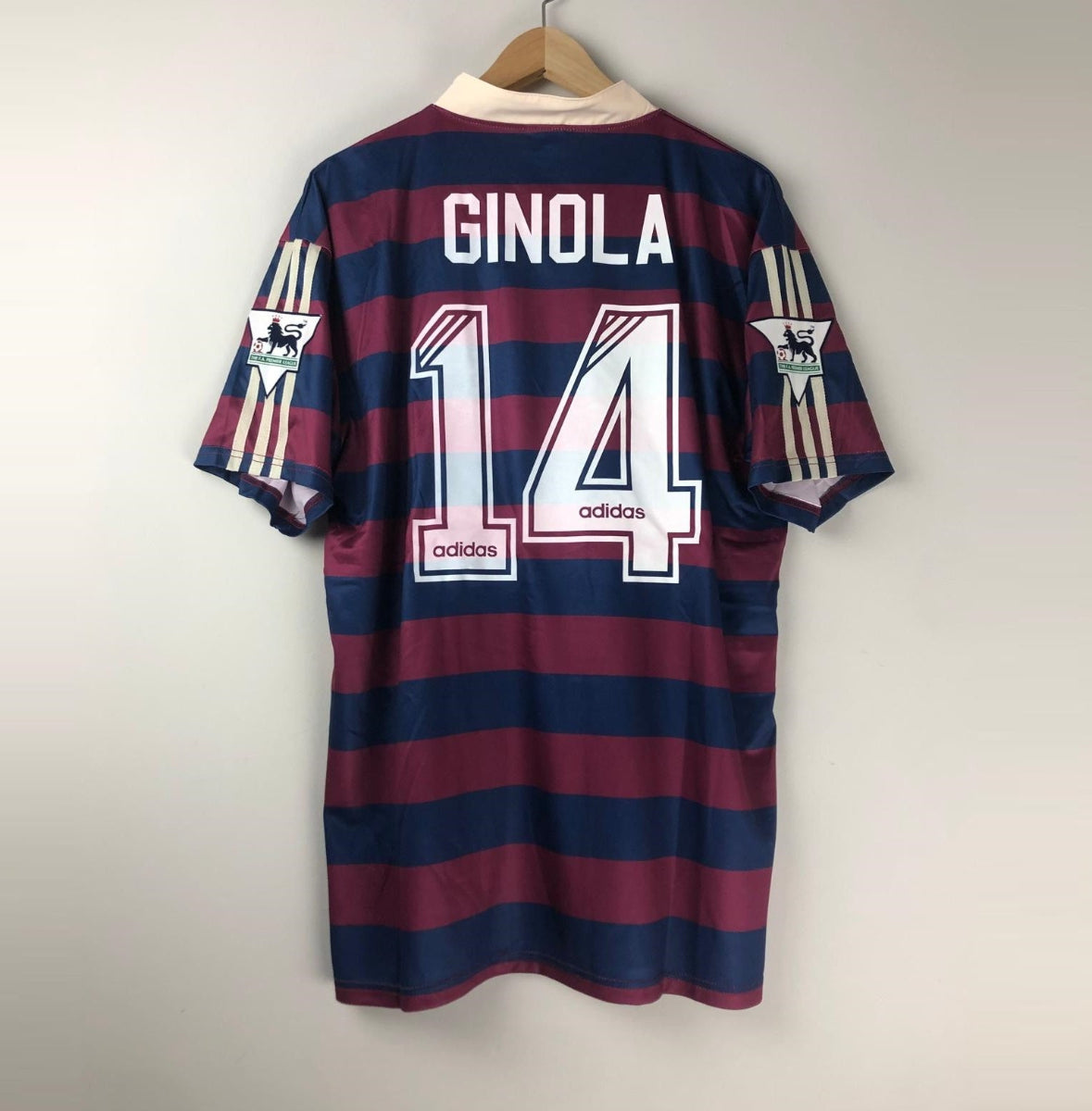 Camiseta Clásica Ginola Newcastle United FC Visitante 1995-96