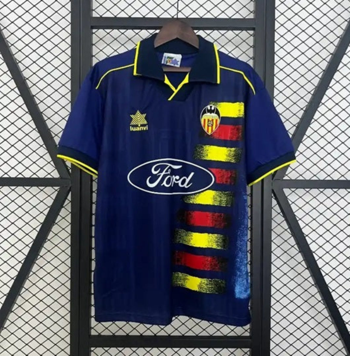 Camiseta Clásica Valencia CF Visitante 1996-97