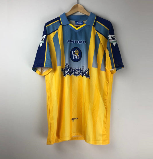 Camiseta Clásica Vialli Chelsea FC Visitante 1995-97