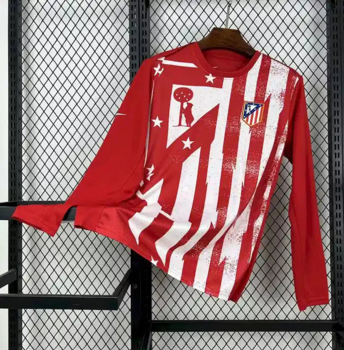 Atlético de Madrid Long-Sleeve Pre-Match Shirt 2025-26
