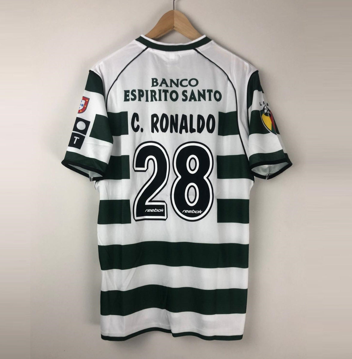 Camiseta Clásica Cristiano Ronaldo Sporting CP 2002-03