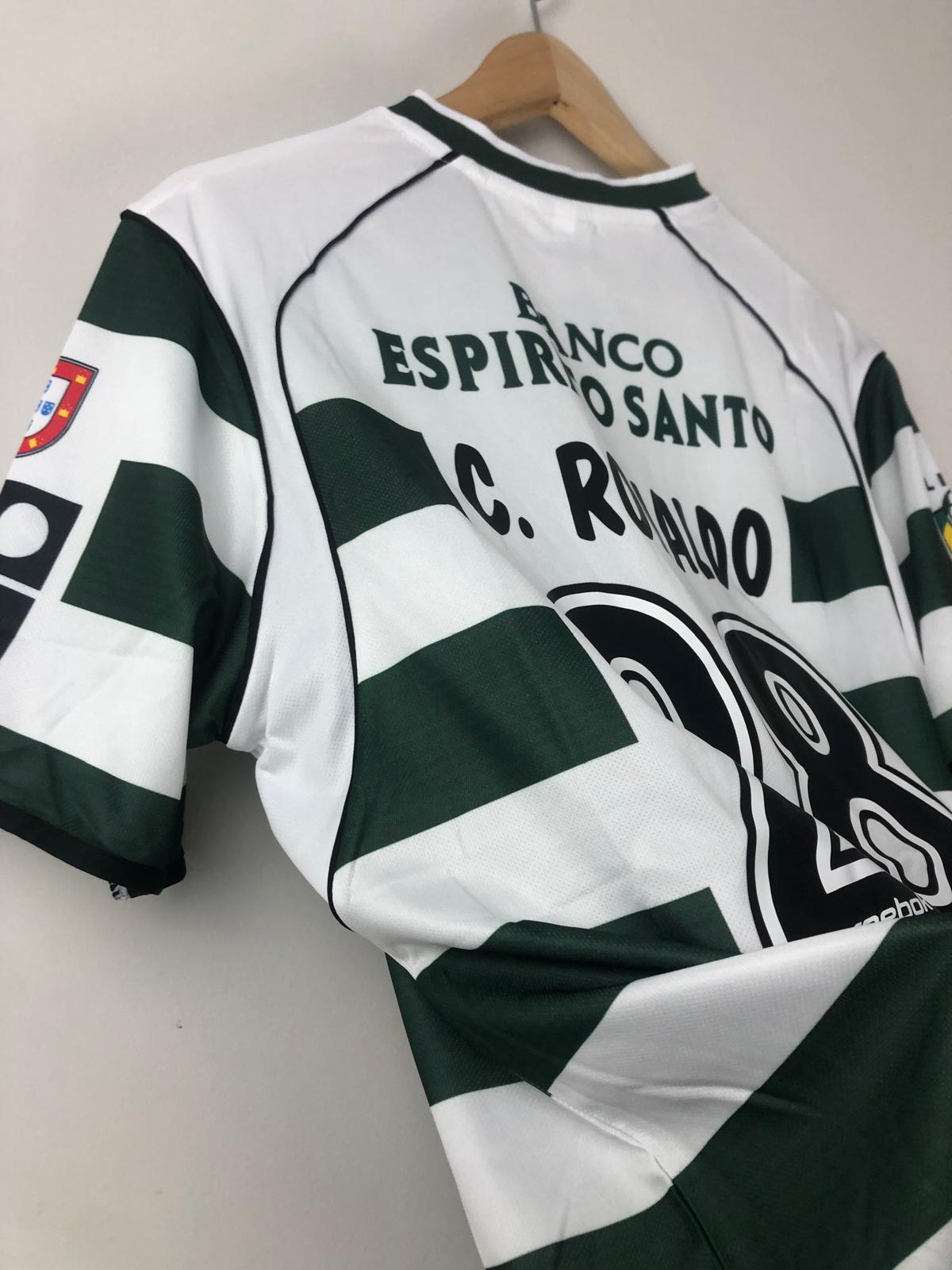 Camiseta Clásica Cristiano Ronaldo Sporting CP 2002-03