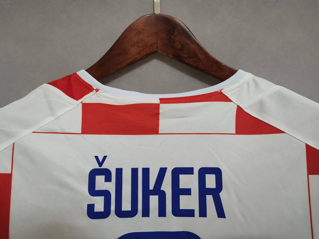 Camiseta Clásica Davor Šuker Croacia 2002