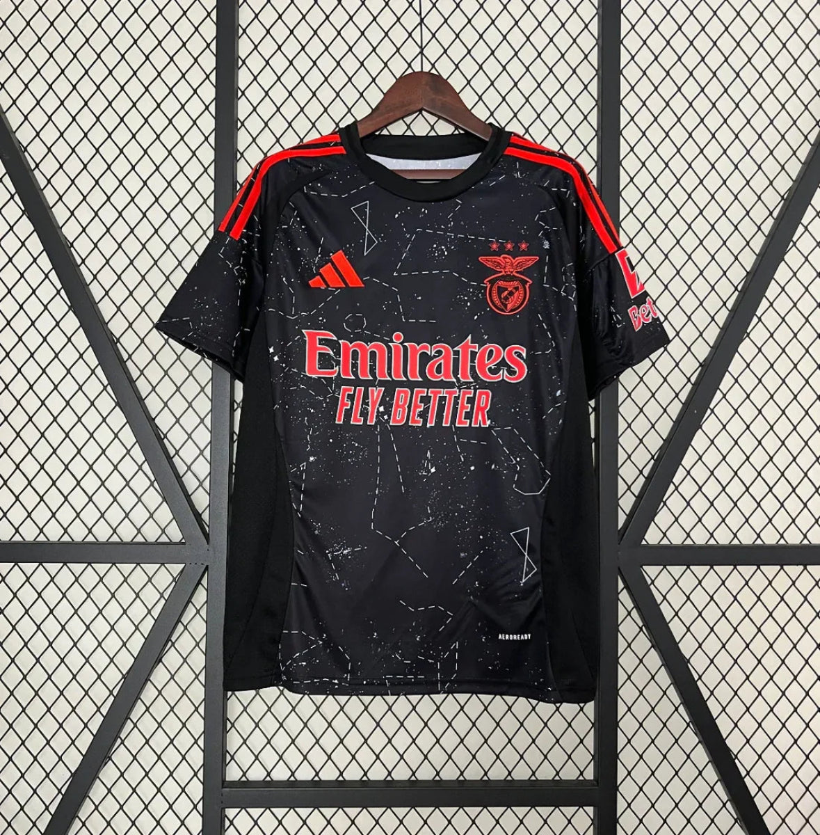 Camiseta Clásica Benfica Visitante  2024-25