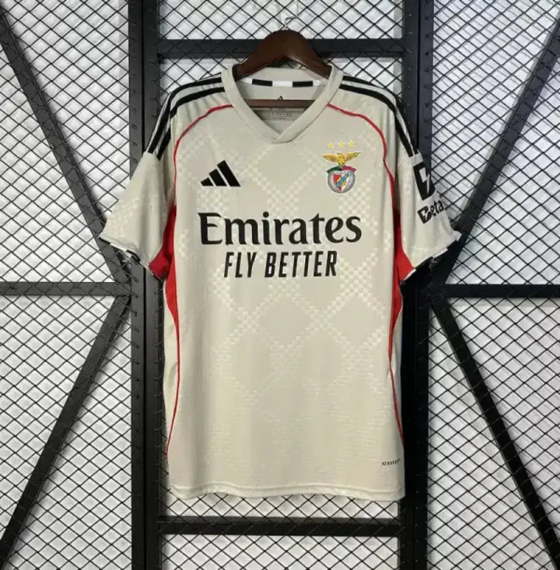 Camiseta Clásica Benfica Visitante 3ª 2025-26