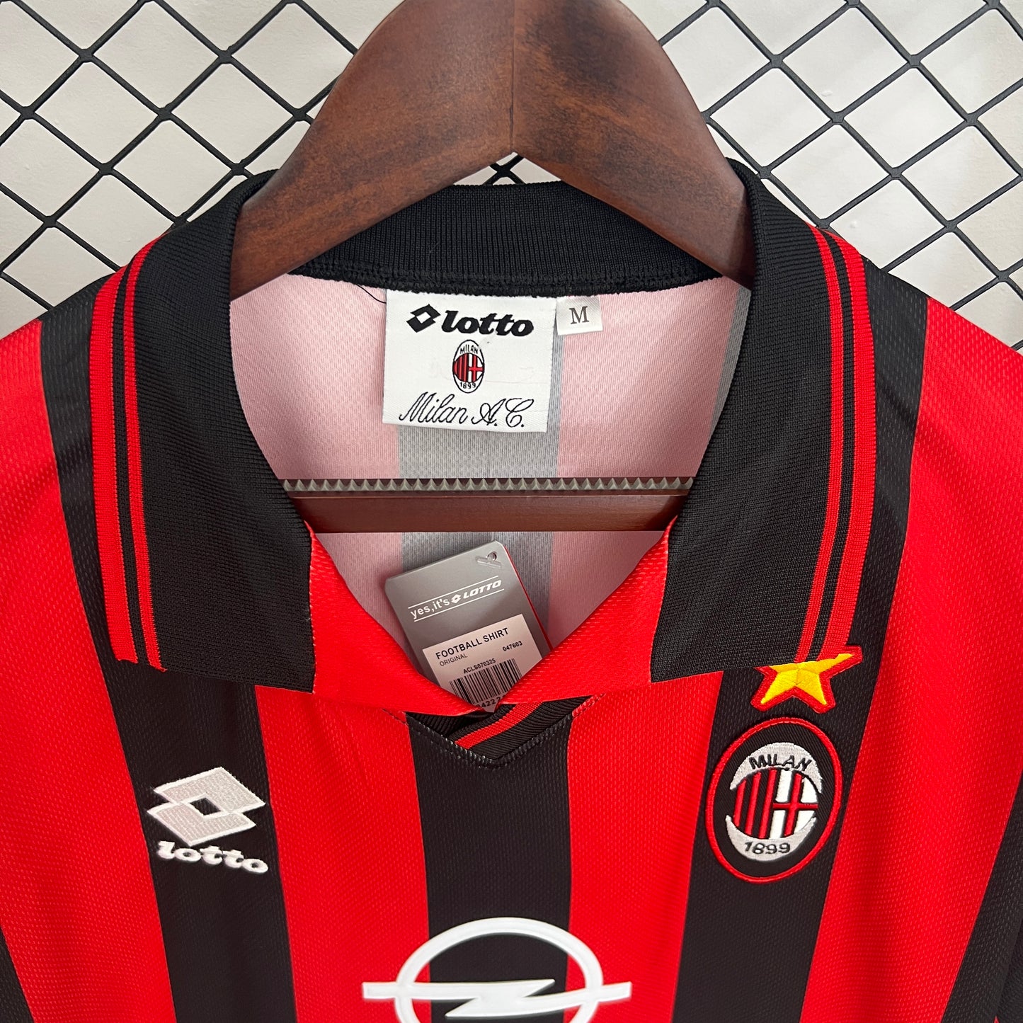 Camiseta Clásica AC Milán 1997-98